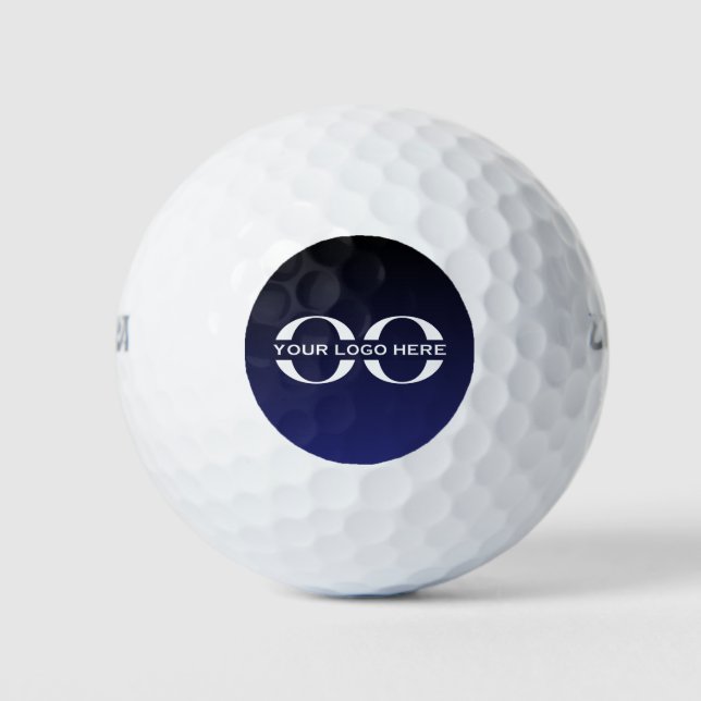Custom Company Branded Logo Golf Balls (Front)