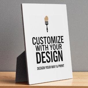 Custom Company Branded Personalised Minimalist  Plaque