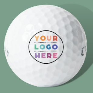 Custom Company Business Logo Branded Golf Balls