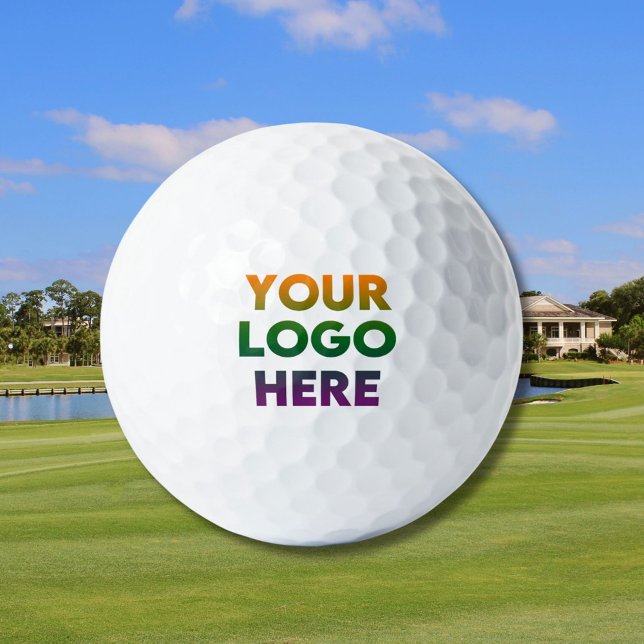 Custom Company Business Logo Branded Golf Balls (Creator Uploaded)