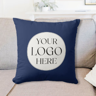 Custom Company Business Logo Branded Promotional Cushion