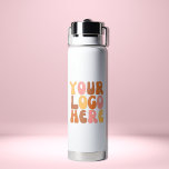 Custom Company Business Logo Branded Water Bottle<br><div class="desc">Are you looking for promotional items for your business? Check out this Custom Company Business Logo Branded Water Bottle. You can add your own logo very easily.  Happy Branding!</div>