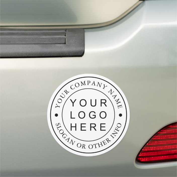 Custom Company Business Logo Car Magnet | Zazzle.co.uk