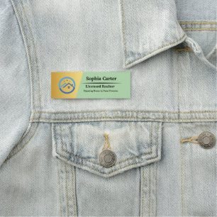 Custom Company Business Logo Employee Magnetic Nam Name Tag