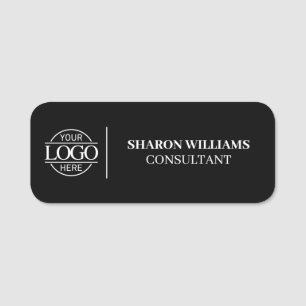 Custom Company Business Logo Employee Magnetic Name Tag