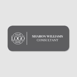 Custom Company Business Logo Employee Magnetic Name Tag