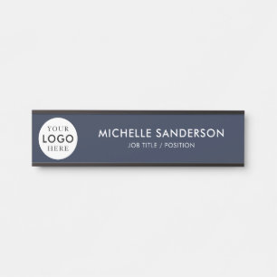 Custom Company Business Logo Employee Staff Door Sign