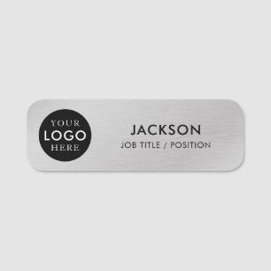 Custom Company Business Logo Employee Staff Name Tag