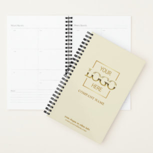Custom Company Business Logo Promotional Branding Planner
