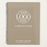 Custom Company Business Logo Promotional Branding Planner<br><div class="desc">Custom business planner, designed for professionals, entrepreneurs, and corporate teams. Personalize it with your company logo, name, or slogan to create a unique, branded planner that’s both functional and stylish. Perfect for corporate gifts, promotional giveaways, employee appreciation, or client presents, this planner helps keep your business top of mind every...</div>