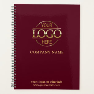 Custom Company Business Logo Promotional Branding Planner