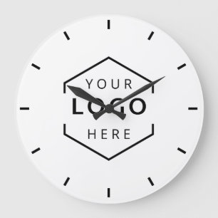 Custom Company Business Logo Promotional Large Clock
