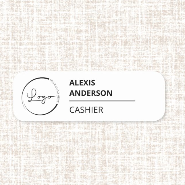 Custom Company Business Logo Promotional Name Tag (Creator Uploaded)