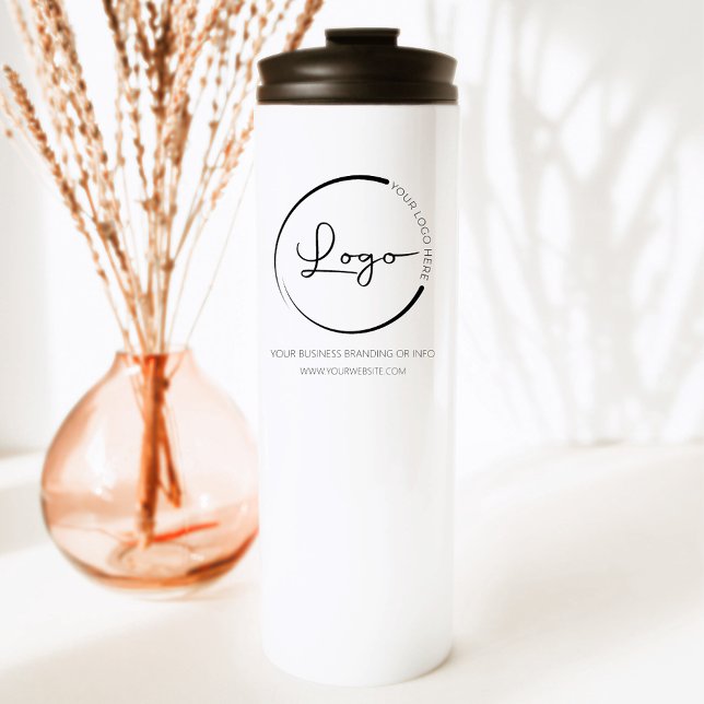 Custom Company Business Logo Promotional Thermal Tumbler (Creator Uploaded)