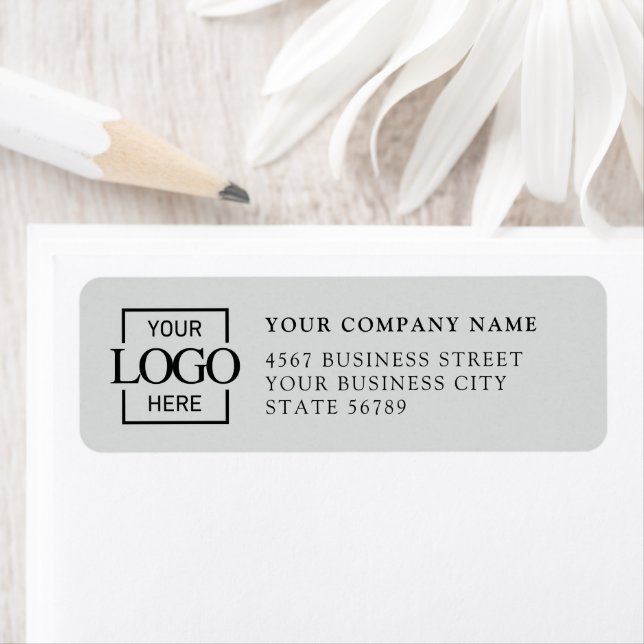 Custom Company Business Logo Return Address (Insitu)