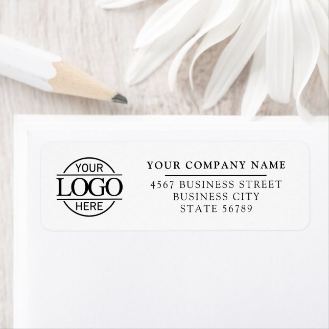 Custom Company Business Logo Return Address (Insitu)