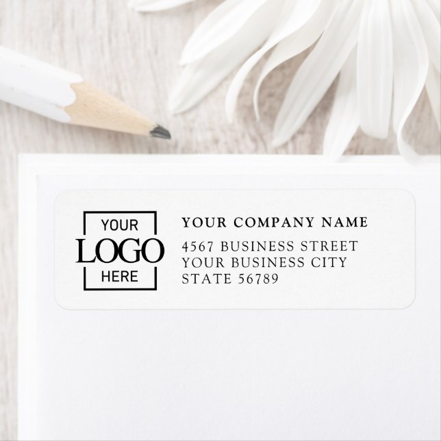 Custom Company Business Logo Return Address (Insitu)