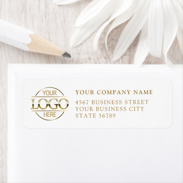 Custom Company Business Logo Return Address (Insitu)