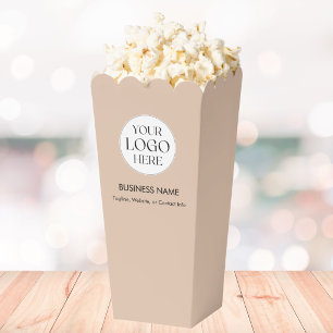 Custom Company Business Logo Simple Branding Favour Box