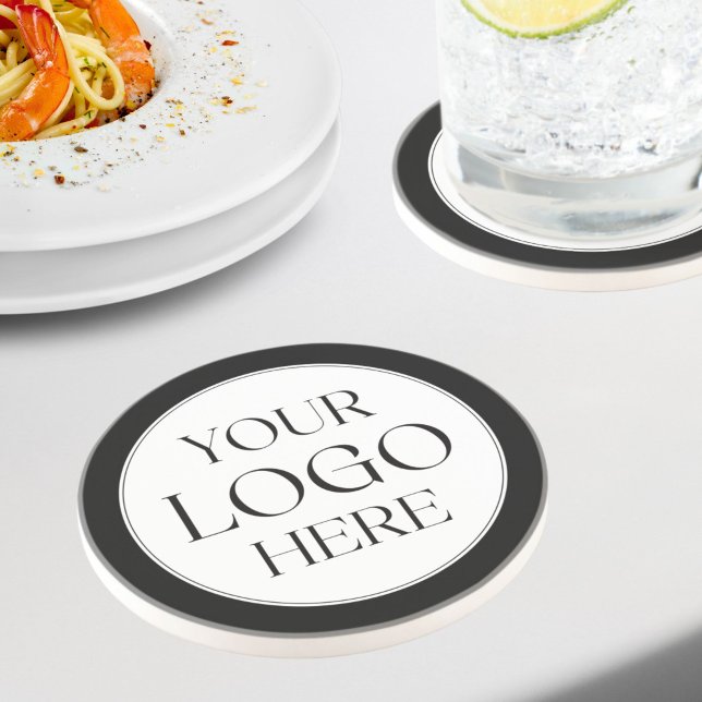 Custom Company Business Logo Simple Coaster (Creator Uploaded)