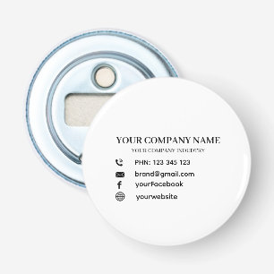 Custom Company Business Promotional Branding Bottle Opener