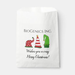 Custom Company Christmas Favour Bags