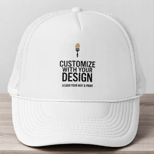 Custom Company Customizable Blank Promotional Trucker Hat