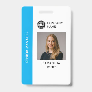 Custom Company Employee ID Photo Badge ID Badge