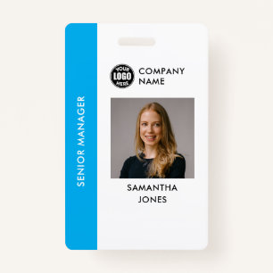 Custom Company Employee ID Photo Badge ID Badge