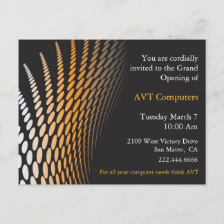 Custom Company Invitation