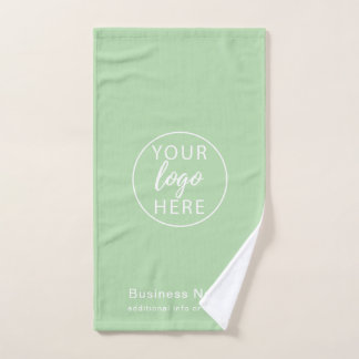 Custom Company Logo and Business Name Hand Towel