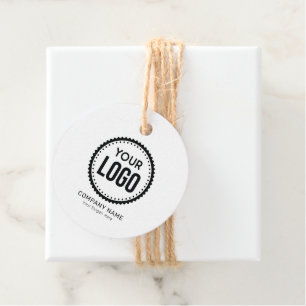 Custom Company Logo And Slogan With Promotional Favour Tags