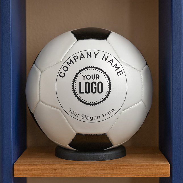 Custom Company Logo And Slogan With Promotional Football (Creator Uploaded)