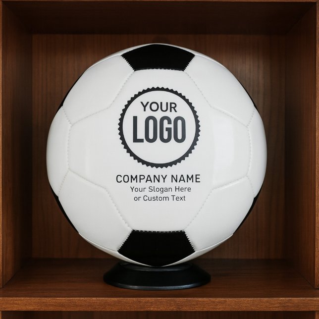 Custom Company Logo And Slogan With Promotional Football (Creator Uploaded)