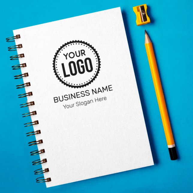 Custom Company Logo And Slogan With Promotional Notebook (Creator Uploaded)