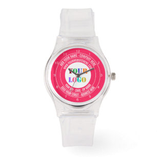 Custom Company Logo and Text Business Watch