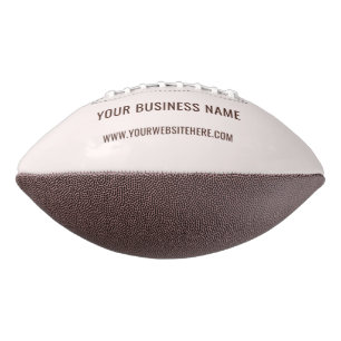 Custom Company Logo and Text Football Example American Football