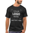 Custom Company Logo and Text