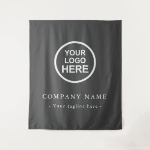 Custom Company Logo Backdrop For Events Tapestry
