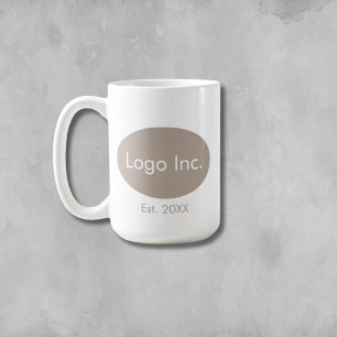 Custom Company Logo - Branded Mug Neutral