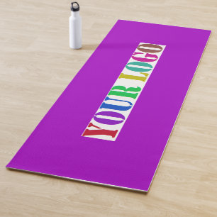 Custom Company Logo Branded Yoga Mat Example