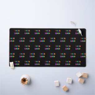 Custom Company Logo Business Desk Mat Choose Color
