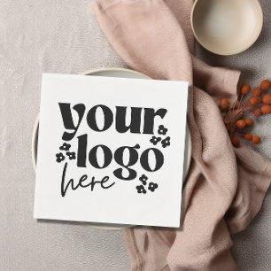Custom Company Logo Business Event Party Paper Napkin