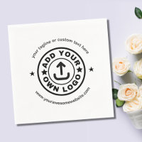 Custom Company Logo Business Event Party Supplies 