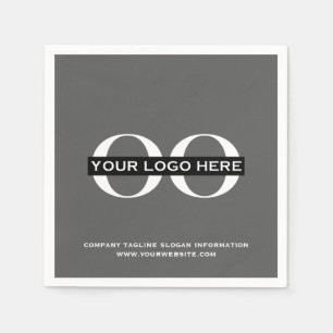 Custom Company Logo Business Event Party Supplies Napkin