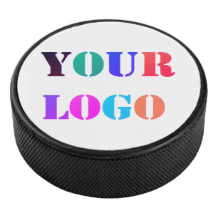 Custom Company Logo Business Hockey Puck