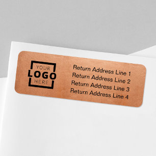 Custom Company Logo Business Label