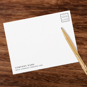 Custom Company Logo Business Name Branded Card