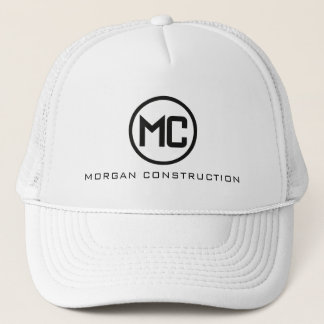 Custom Company Logo & Business Name Trucker Hat