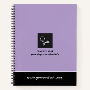 Custom Company Logo Business Notebook